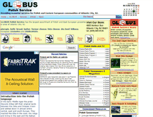 Tablet Screenshot of globuspolishservice.com